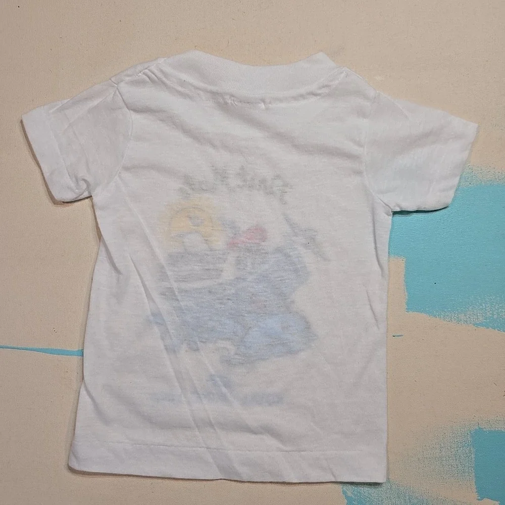 VTG Royal Viking Line Youth XS First Mate Single Stitch T-Shirt Wht USA Ship 80s